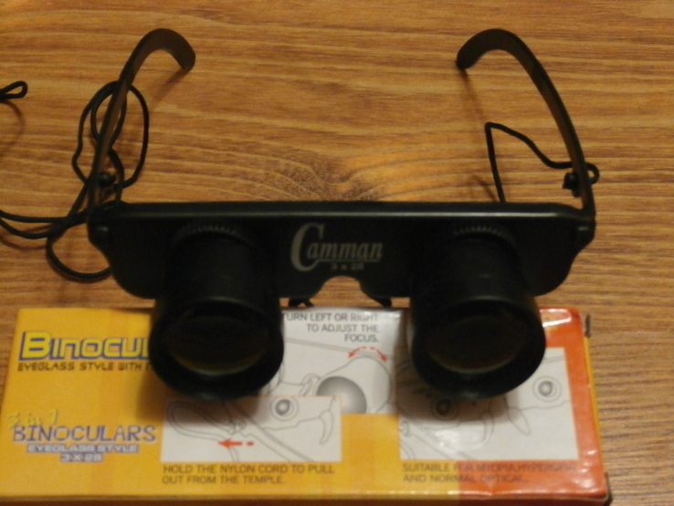Очки бинокуляры 3x28 Binoculars Camman Усиление: 3 х 28, фото №2