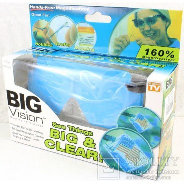 Увеличительные Очки (лупа) Big Vision T-088,Визуальное увеличение:1.6Х