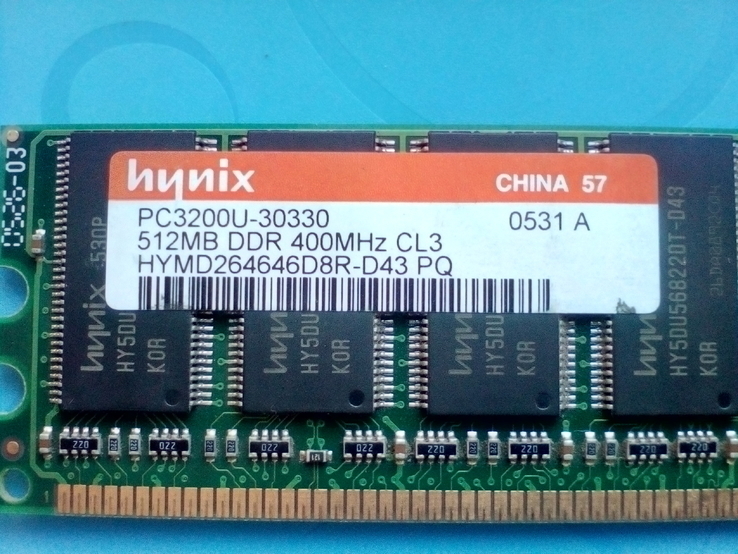 Комплект EPoX EP-8KDA7I + CPU AMD + NVIDIA GeForce FX 5200 + DDRAM 512 MB 400 MHz, photo number 11
