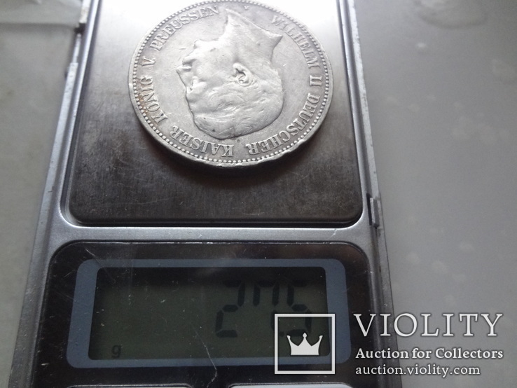 5 марок 1898  Германия серебро  (1.3.3)~, фото №5