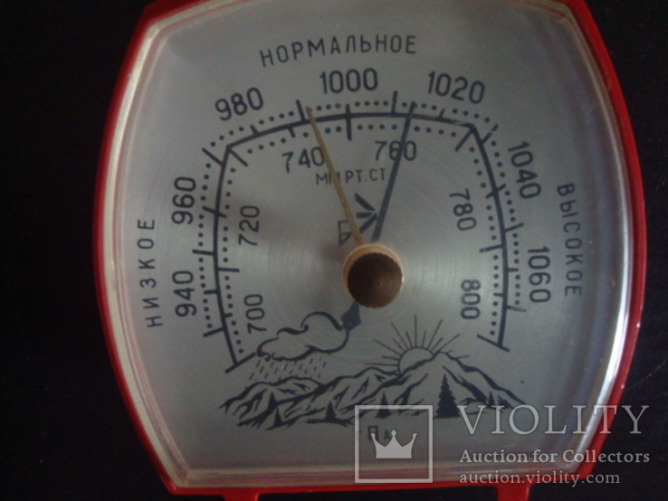 Настольный,настенный барометр СССР, фото №4