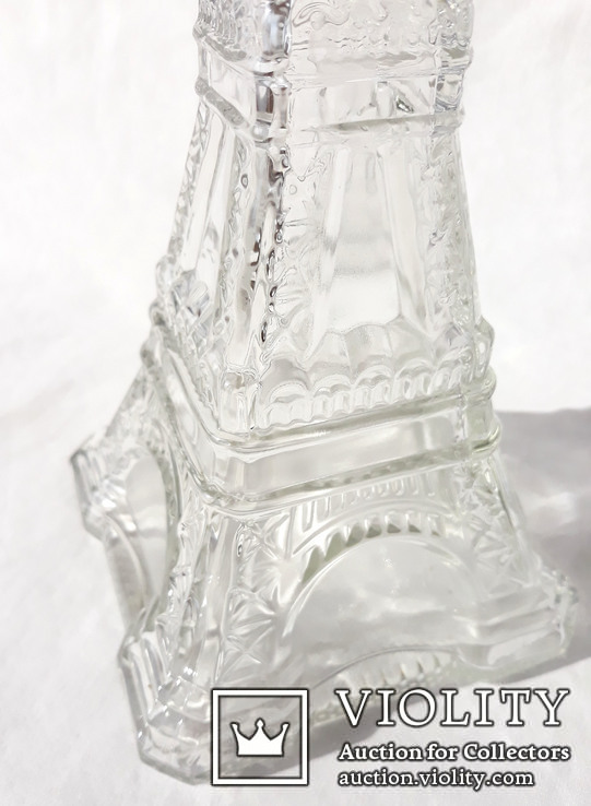 Бутылка из под "La Fayette Eiffel Tower" Эйфелева Башня (500 ml) 33 см., фото №2