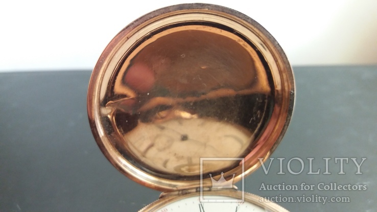 Годинник Elgin (золото 14к), фото №8