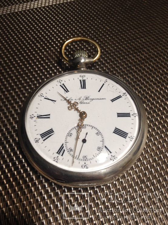 Часы zenith серебряные, фото №10