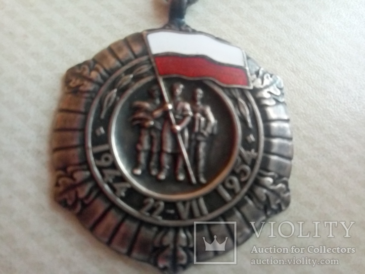 Медаль "10 лет Народной Польше", фото №3