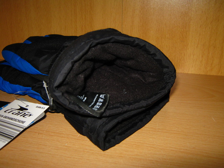 Лыжные перчатки- термо краги, р.8.5 "Crane", Германия, фото №7