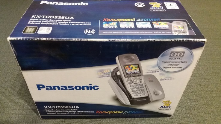 Радиотелефон Panasonic KX-TCD325UA, фото №6