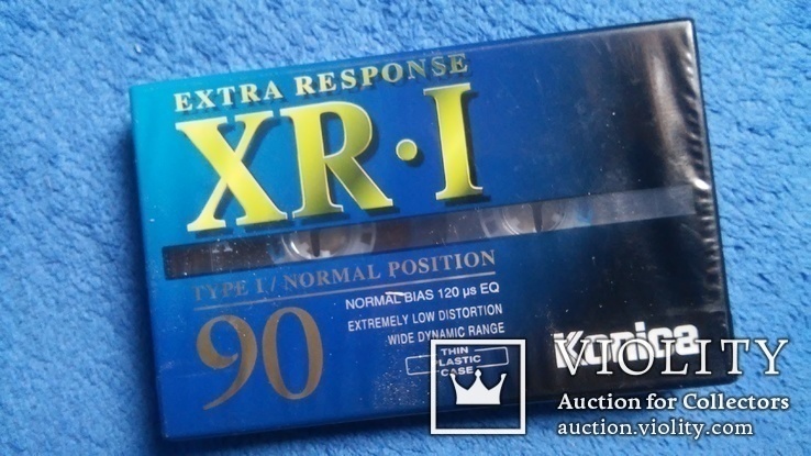 Новая  Аудиокассета Konika Extra response XR-I 90 Type I/normal position, фото №2