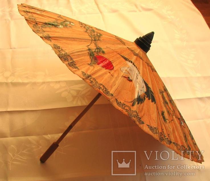 Зонт Япония (бамбук, бумага), фото №2