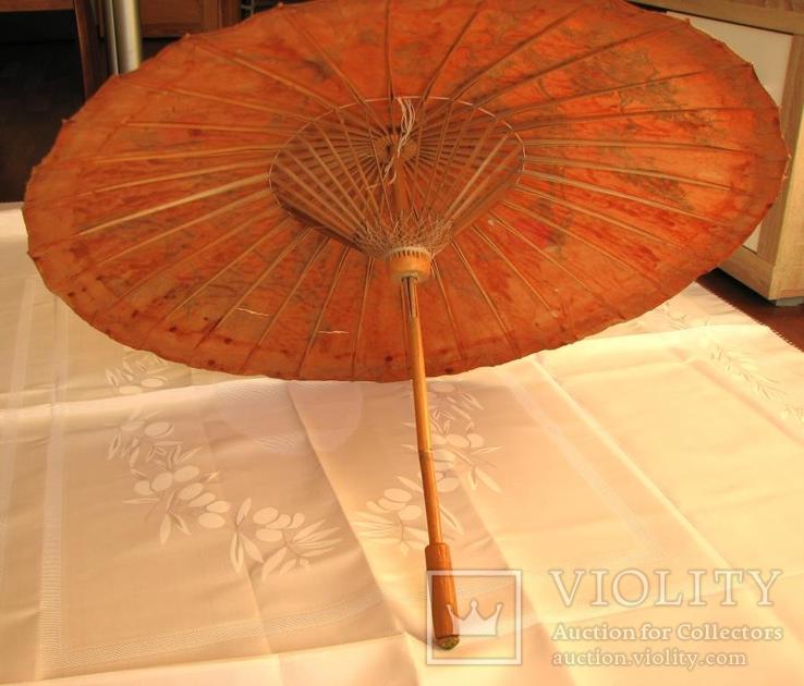 Зонт Япония (бамбук, бумага), фото №5