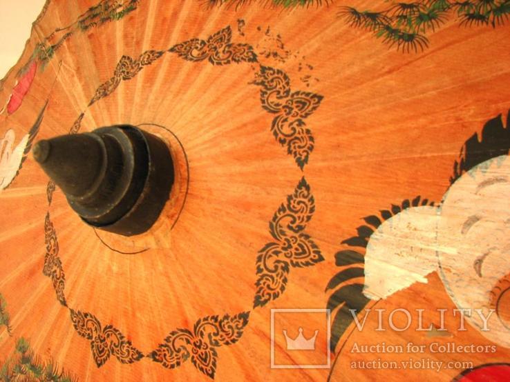 Зонт Япония (бамбук, бумага), фото №6
