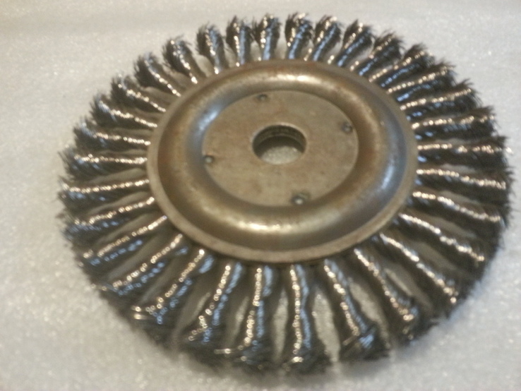 Щётка кольцевая индустриальная Ø180mm x 22,2mm SIT REF519 art. U5181 Италия, фото №2