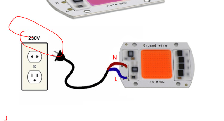 Фито светодиод LED 50w 220v матрица полного спектра 50вт гидропоника, numer zdjęcia 5