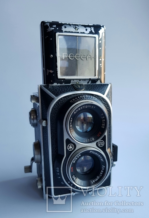 Ретро фотокамера Rocca Montanus super reflex camera. Made in Solingen- Germanny