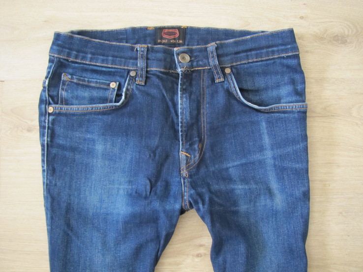 Модные мужские зауженные джинсы Crocker 100% оригинал в хорошем состоянии, фото №4