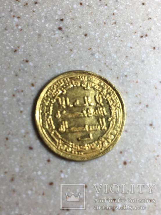 Тулуниды. Золотой динар, Миср 285 г.х., фото №4