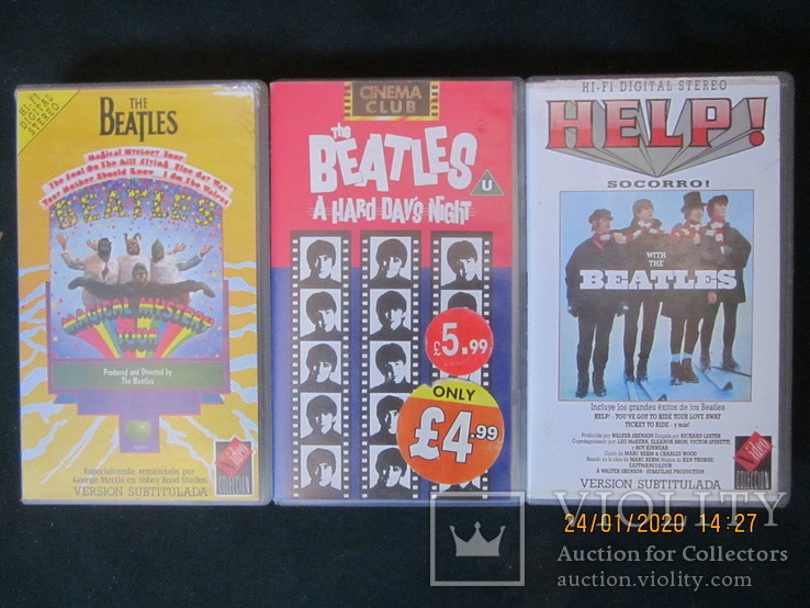 Видеокассеты "The Beatles", фото №9