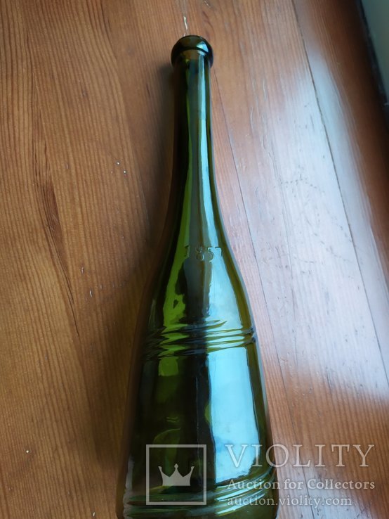 Бутылка 1857(зелёная), фото №5