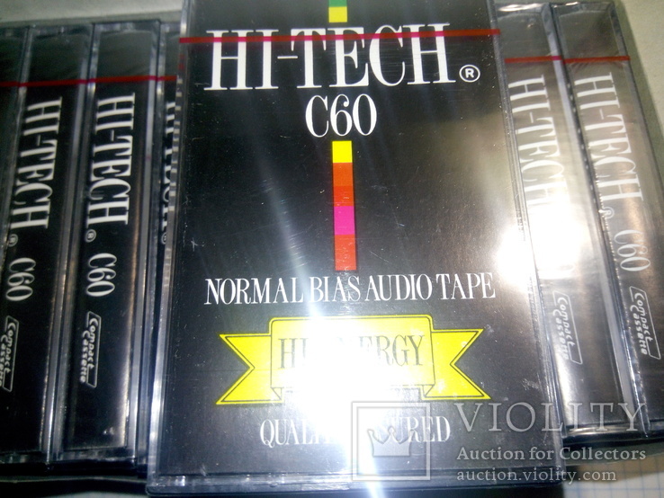 Упаковка  аудиокассет HI-TECH.    10 кассет., фото №8