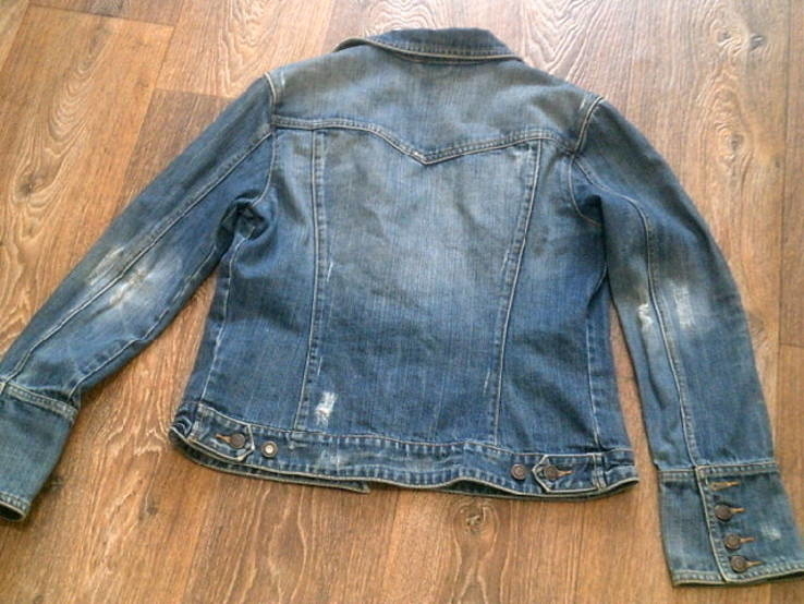 Trailer Denim - стильная джинс куртка разм.L, numer zdjęcia 8