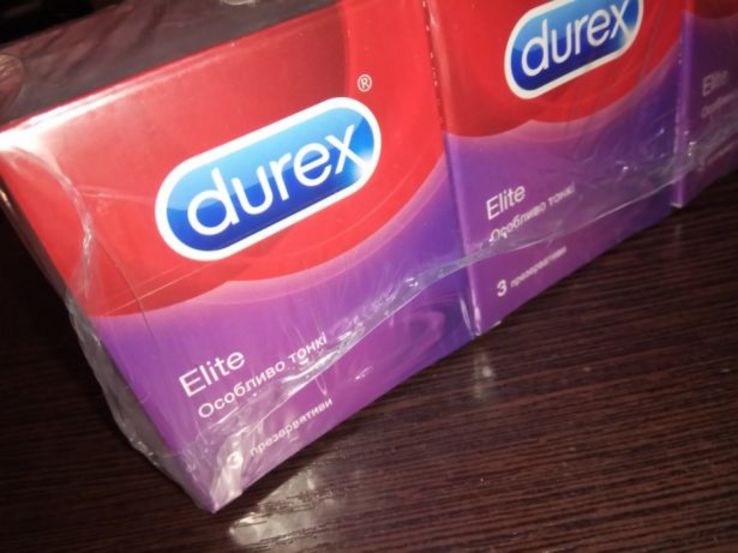 Презервативы Durex ELITE Дюрекс особо тонкие 36шт/12 пачек, numer zdjęcia 2