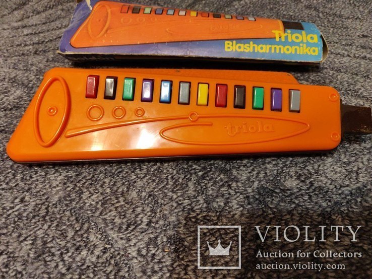 2 музыкальных инструментов triola гдр в родной коробке, фото №8