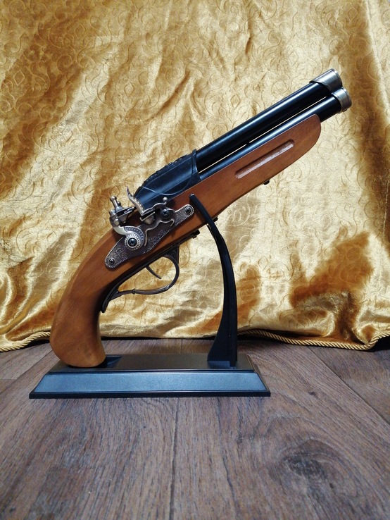 Пистолет-зажигалка газовая настольная. В стиле 18 века., photo number 2