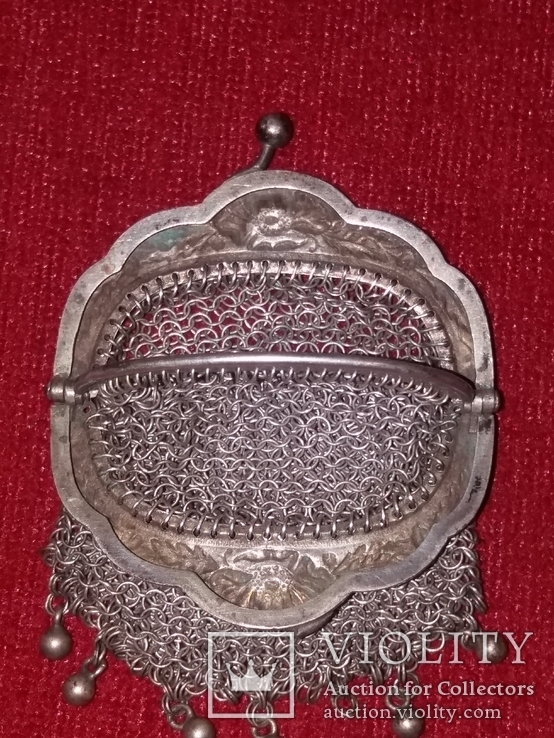 Кошелёчек серебряный на реставрацию., фото №6