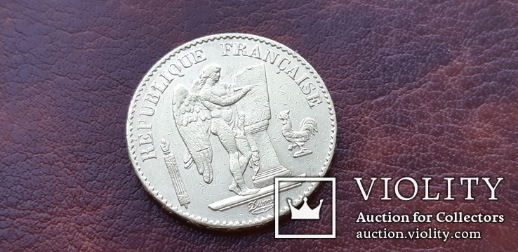  20 франков 1877 г. Франция, фото №3