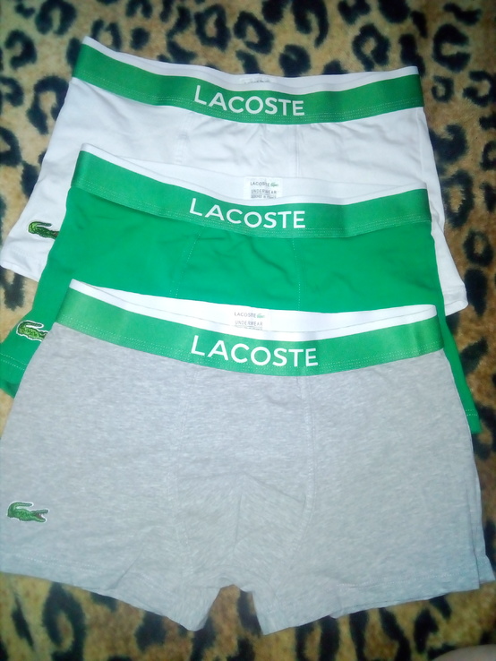 Трусы Lacoste,3шт.упаковка