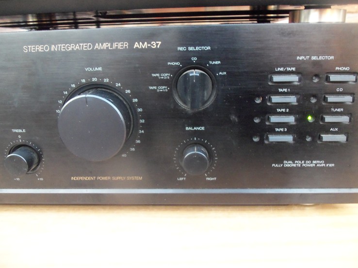 Підсилювач AKAI - AM-37  Hi-Fi amplificator фонокорректор Stereo Комплек GX-32 CD37 AT-26, фото №5