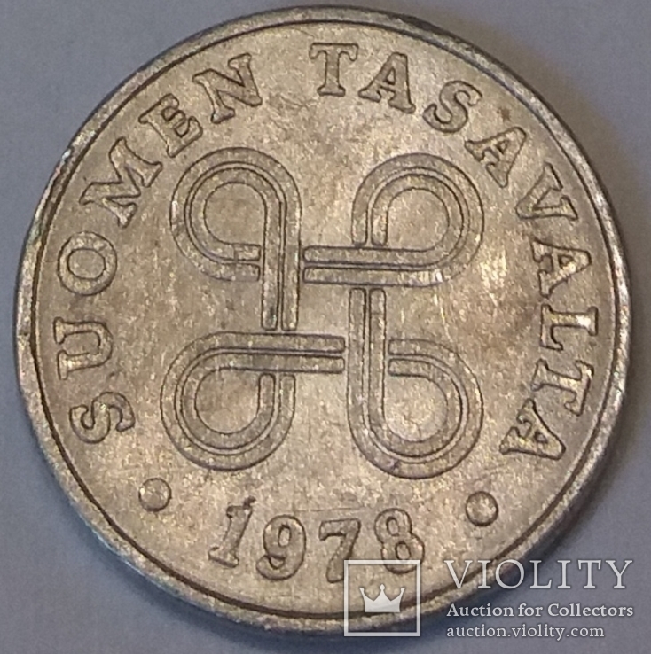 Finlyandiya 1 penni, 1978, numer zdjęcia 3