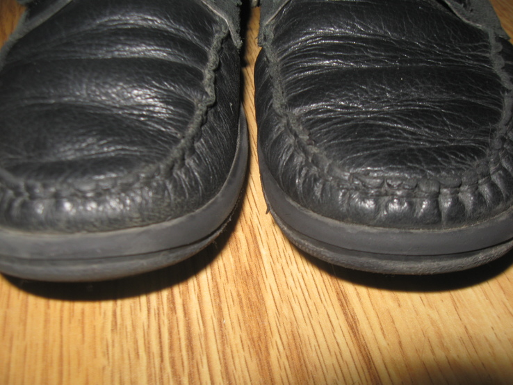 Шкіряні туфлі мокасини встілка 20см, фото №4