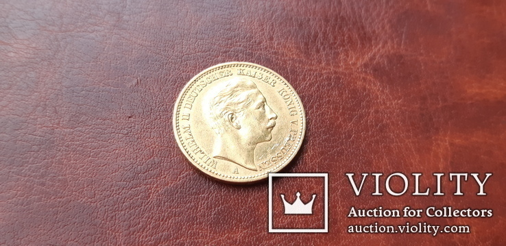 Золото 20 марок 1900 г. Пруссия, фото №6