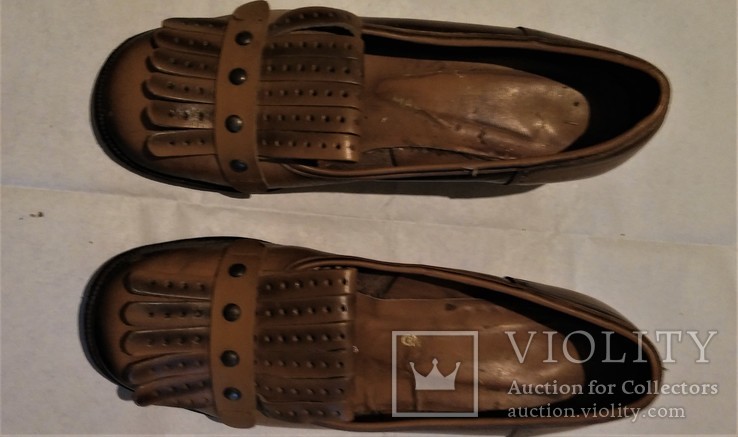 Шкіряні жіночі туфлі 50-х років., фото №2