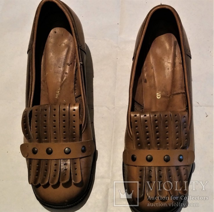Шкіряні жіночі туфлі 50-х років., фото №3