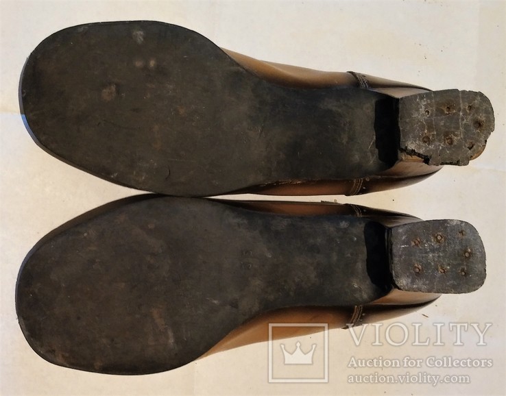 Шкіряні жіночі туфлі 50-х років., фото №10