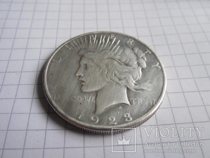 1 доллар 1923г США, фото №3