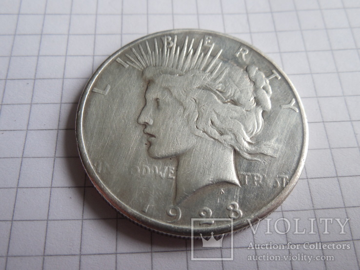 1 доллар 1923г США, фото №4