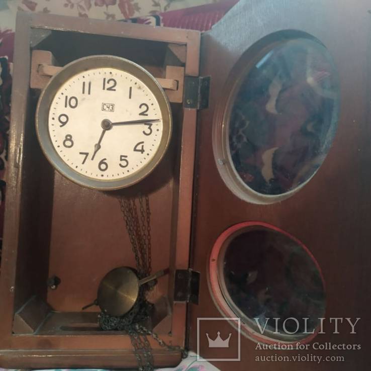 Великі настені годинники радянські 2шт., фото №5