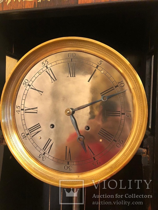 Часы напольные инкрустация 1850-1860, фото №8
