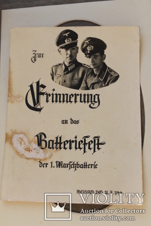 Поздравительная открытка Германия Рейх 1944 год, фото №5