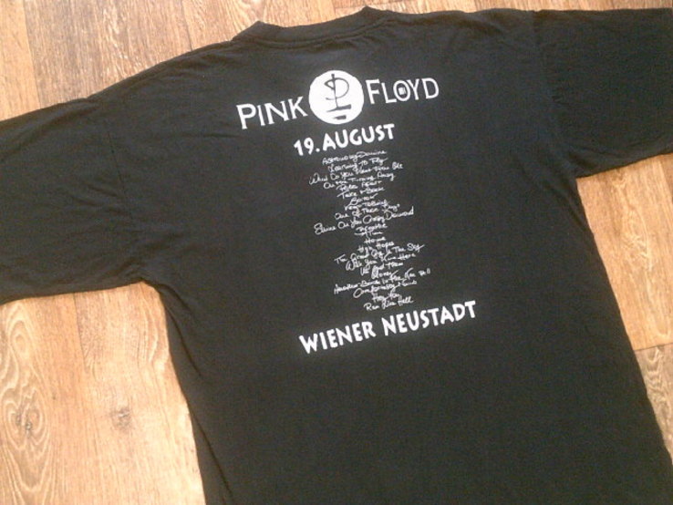 Pink Floid - фирменная черная футболка разм.XL, фото №11