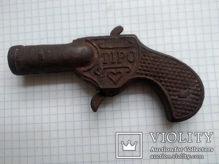 Пістолет старовинний Польща на корки хлопушки, фото №3