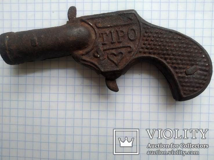 Пістолет старовинний Польща на корки хлопушки, фото №5
