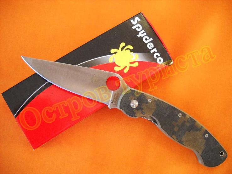 Нож складной PA60-CM Spyderco military реплика, photo number 2