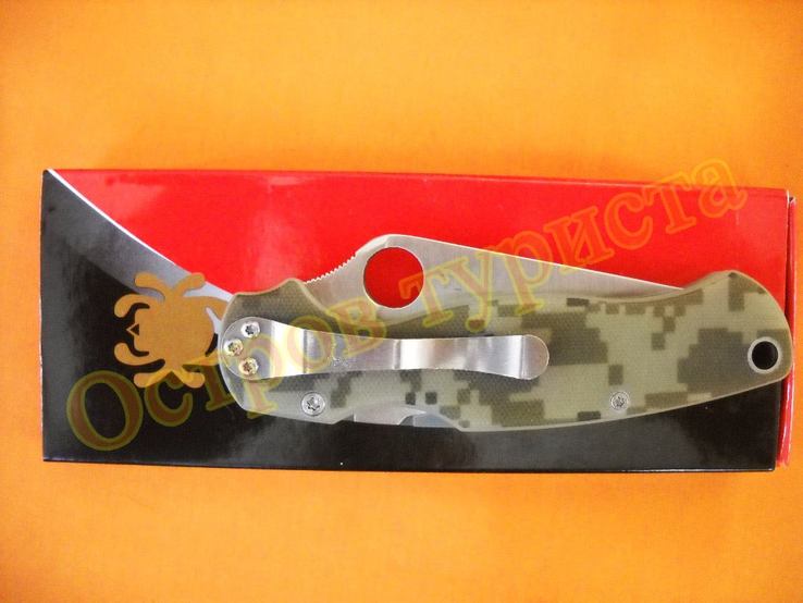 Нож складной  S30-VK Spyderco реплика, фото №3