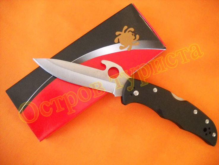 Нож складной  VG-10B Spyderco Black Hawk реплика, photo number 2