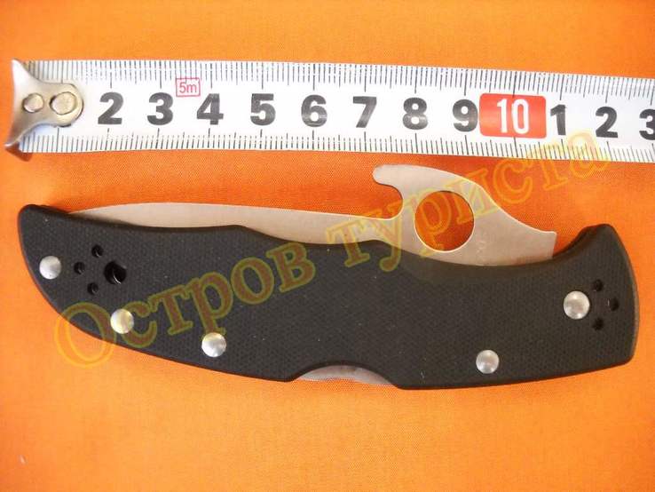 Нож складной  VG-10B Spyderco Black Hawk реплика, фото №6