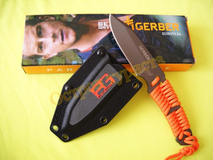 Нож Survival Paracord Knife с ножнами, фото №4
